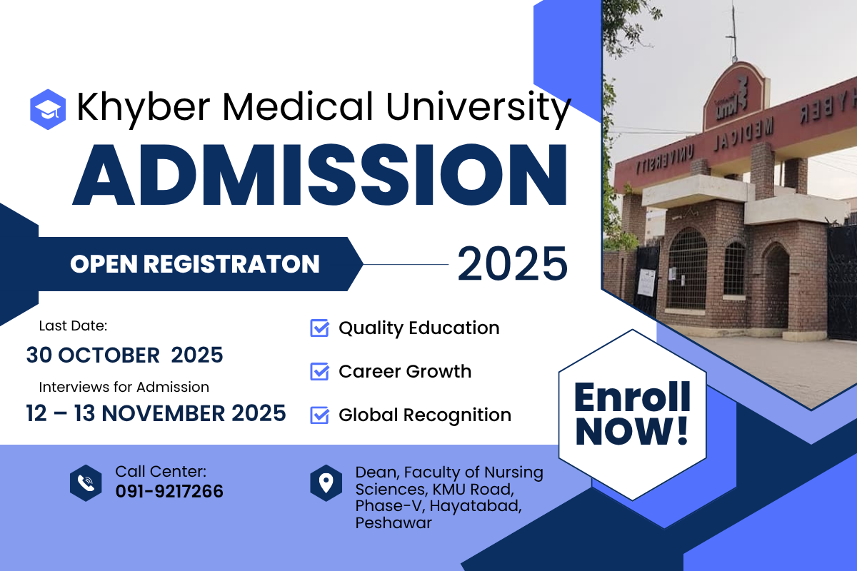 KMU BS Nursing Admission 2025 – Get Admission Now!